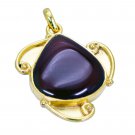 captivating Red Onyx Gold Plated Red Pendant Fashion india US