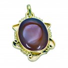 classy Red Onyx Gold Plated Red Pendant Fashion jewellery US
