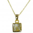 fine-looking Rutile Quartz CZ Gold Plated Multi Pendant Fashion ordinary US