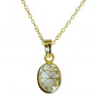 appealing Rutile Quartz CZ Gold Plated Multi Pendant Fashion easily US