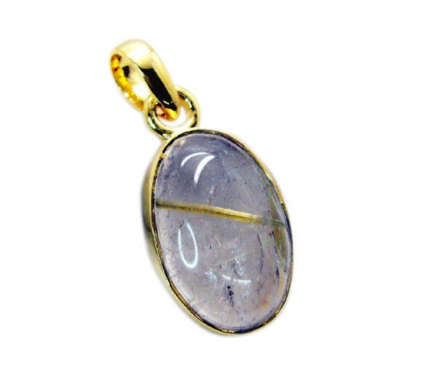 bewitching Rutile Quartz Gold Plated Multi Pendant Fashion jewelry US