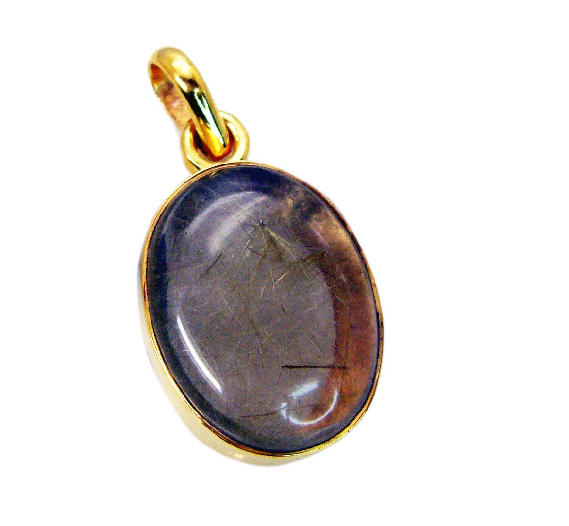 elegant Rutile Quartz Gold Plated Multi Pendant Fashion supplies US