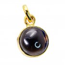 grand Smoky Quartz Gold Plated Brown Pendant Fashion jewellery US