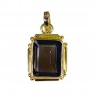 charming Smoky Quartz Gold Plated Brown Pendant Fashion common US