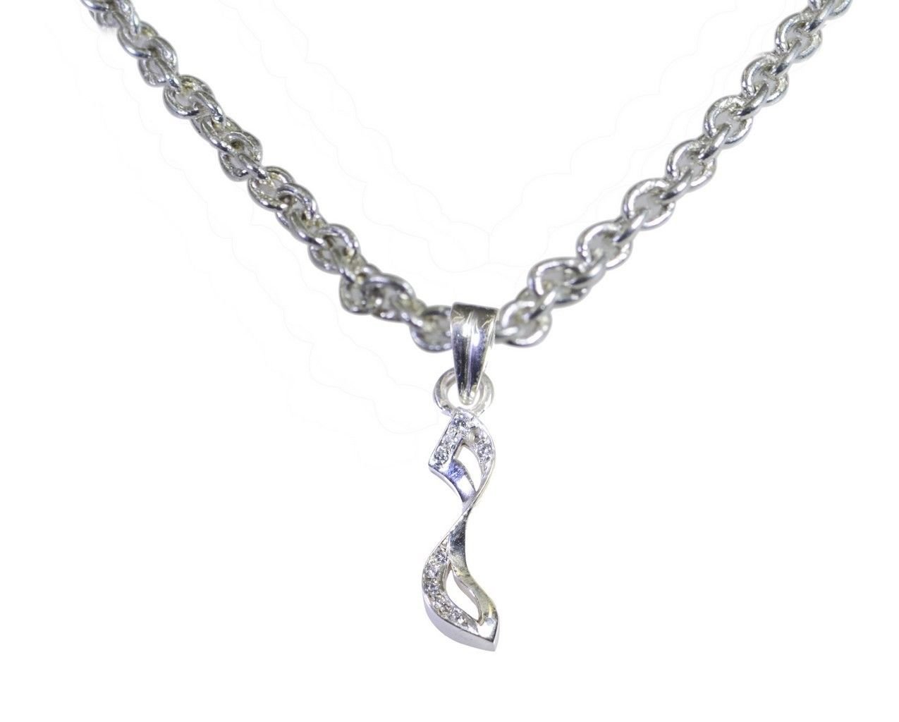 fine Multi CZ 925 Solid Sterling Silver Multi pendant Natural gemstone US