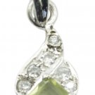 bewitching Peridot 925 Sterling Silver Green Pendant genuine generally US