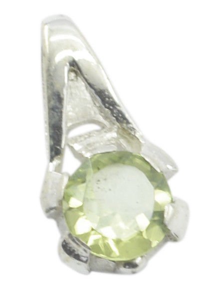 captivating Peridot 925 Sterling Silver Green Pendant Natural simply US