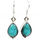 captivating Turquoise 925 Solid Sterling Silver Multi Earring genuine india US