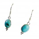 adorable Turquoise 925 Solid Sterling Silver Multi Earring genuine simply US