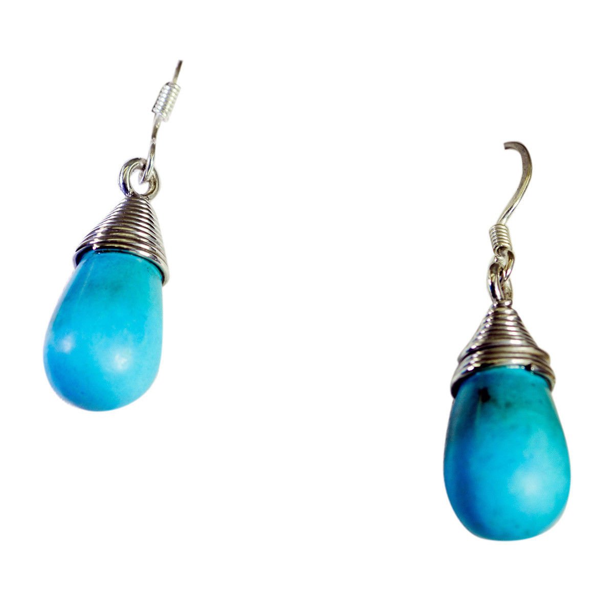 handsome Turquoise 925 Solid Sterling Silver Multi Earring genuine common US