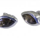 handsome Smoky Quartz Solid Sterling Silver Brown Earring Natural wholesale US