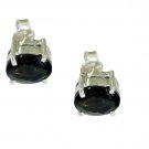 attractive Smoky Quartz Solid Sterling Silver Brown Earring Natural usually US