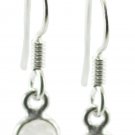 attractive Rose Quartz 925 Sterling Silver Pink Earring genuine gemstone US