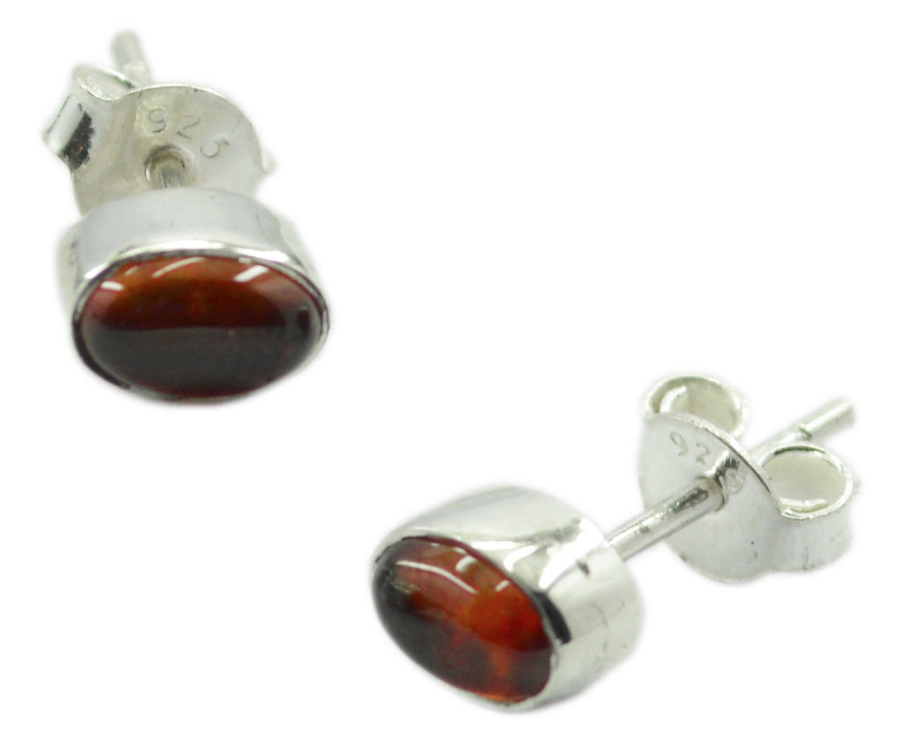 bonnie Red Onyx 925 Sterling Silver Red Earring Natural jewelry US