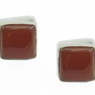 inviting Red Onyx 925 Sterling Silver Red Earring Natural indian US