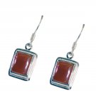 splendiferous Red Onyx 925 Solid Sterling Silver Red Earring genuine supply US
