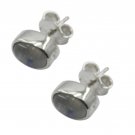 cute Rainbow Moonstone 925 Solid Silver White Earring genuine exporter US