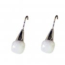 elegant Rainbow Moonstone 925 Solid Silver White Earring Natural easily US