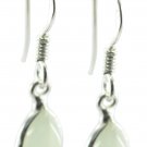 cute Prehnite 925 Sterling Silver Green Earring Natural exporter US
