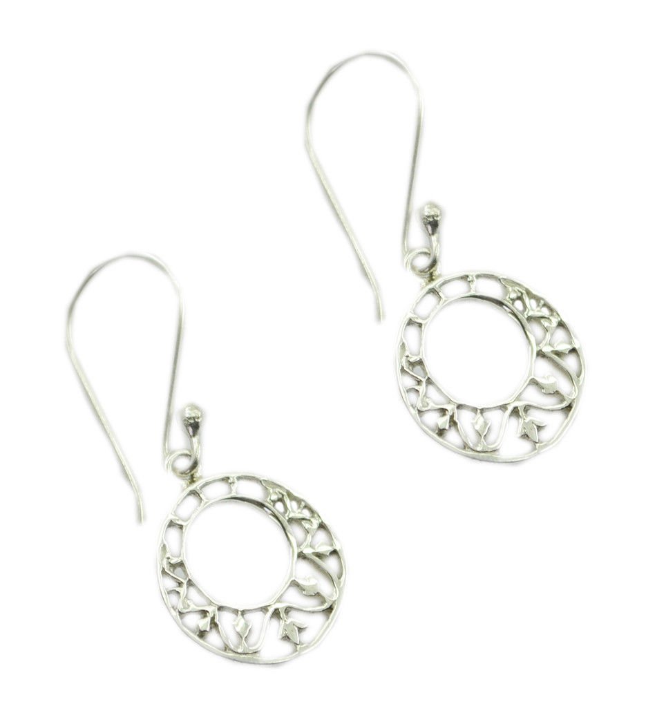 delicate Plain 925 Sterling Silver Multi Earring Natural Designer US