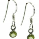 adorable Peridot 925 Sterling Silver Green Earring Natural indian US