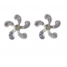 pleasing Peridot 925 Solid Sterling Silver Green Earring Natural handmade US