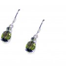 classy Peridot 925 Solid Sterling Silver Green Earring Natural supply US