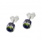 classy Peridot 925 Solid Sterling Silver Green Earring genuine supplies US