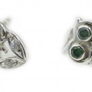 pulchritudinous Multi CZ 925 Sterling Silver Multi Earring Natural simply US