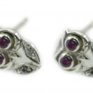 pleasing Multi CZ 925 Sterling Silver Multi Earring genuine jewelry US