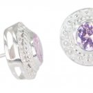 exquisite Multi CZ 925 Solid Sterling Silver Multi Earring genuine generally US