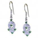 bonnie Multi CZ 925 Solid Sterling Silver Multi Earring Natural india US