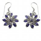 captivating Multi CZ 925 Solid Sterling Silver Multi Earring Natural jewelry US