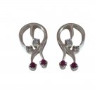 exquisite Multi CZ 925Solid Sterling Silver Multi Earring genuine handcrafted US