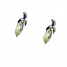 ideal Lemon Quartz Solid Sterling Silver Yellow Earring genuine handmade US