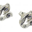 fair Iolite 925 Solid Sterling Silver Red Earring Natural india US