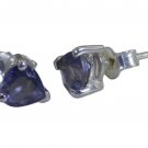 excellent Iolite 925 Solid Sterling Silver Blue Earring Natural suppiler US
