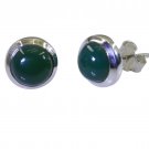delicate Green Onyx 925 Solid Sterling Silver Green Earring genuine gemstones US