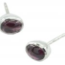 fascinating Garnet 925 Sterling Silver Red Earring Natural exporter US
