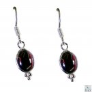fair Garnet 925 Solid Sterling Silver Red Earring genuine wholesale US