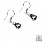 appealing Garnet 925 Solid Sterling Silver Red Earring Natural regular US