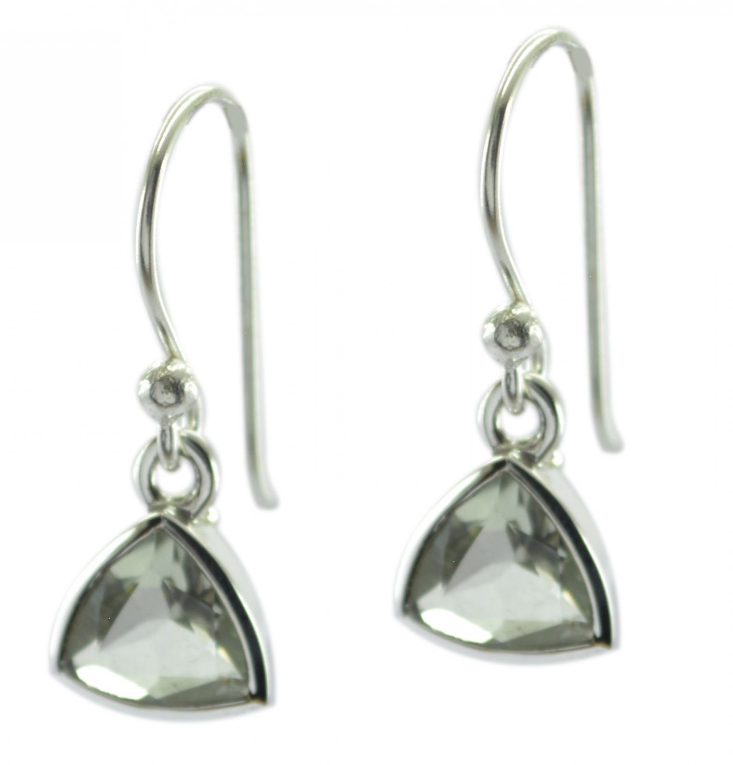 pulchritudinous Green Amethyst Sterling Silver Green Earring Natural suppiler US