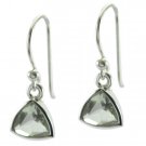 pulchritudinous Green Amethyst Sterling Silver Green Earring Natural suppiler US