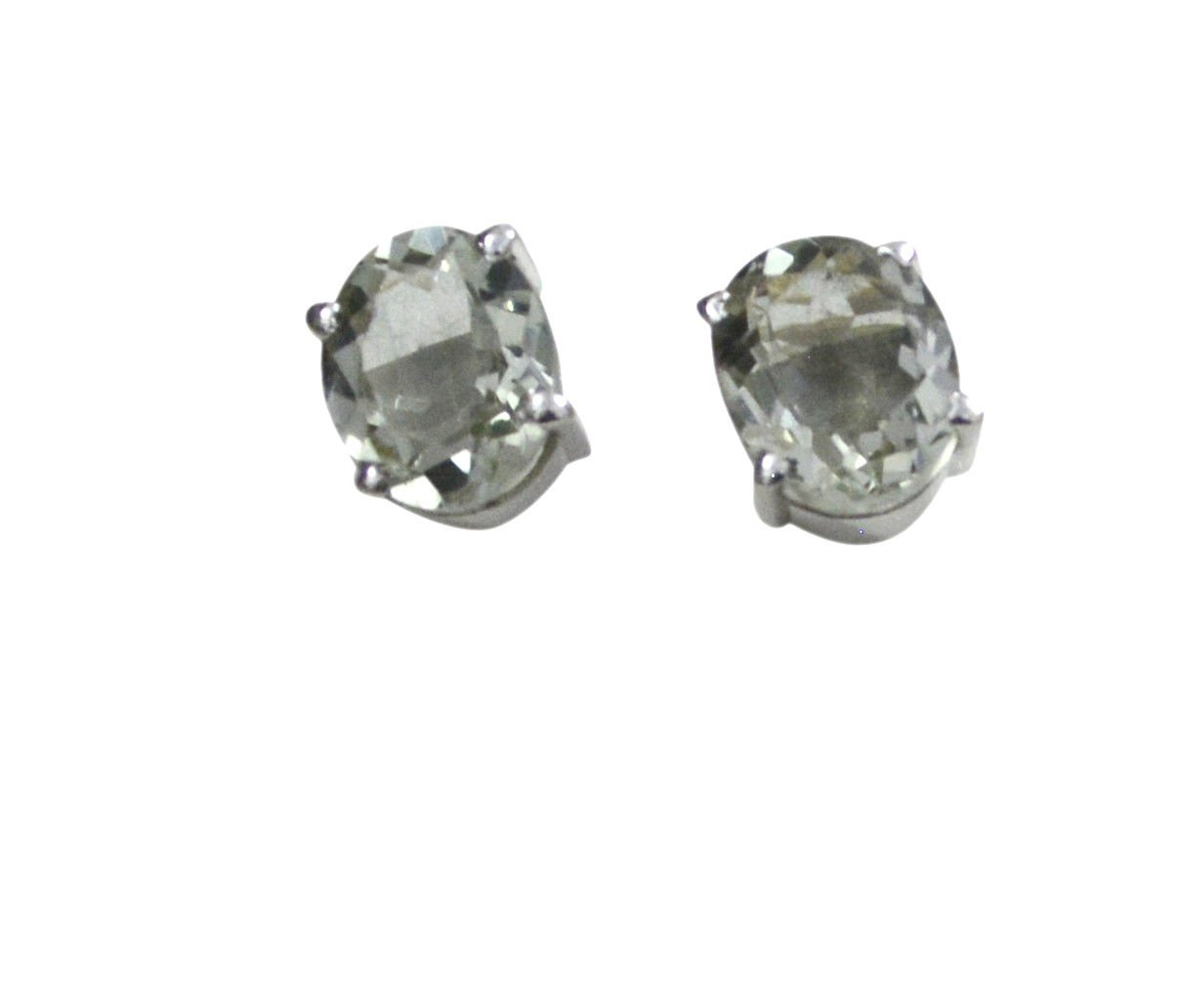 bewitching Green Amethyst 925 Sterling Silver Green Earring Natural supplies US