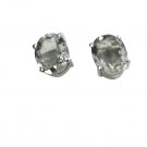 bewitching Green Amethyst 925 Sterling Silver Green Earring Natural supplies US