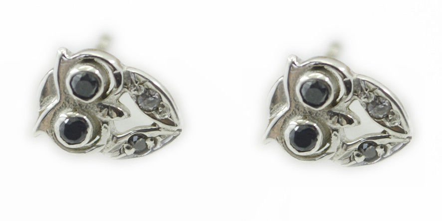 elegant Black Onyx 925 Sterling Silver Black Earring genuine jewellery US
