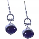 splendid Amethyst 925 Solid Sterling Silver Purple Earring Natural jaipur US