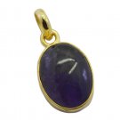 enticing Amethyst Gold Plated Purple Pendant Fashion regular US