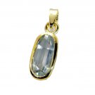 resplendent Green Amethyst Gold Plated Green Pendant Glass suppiler US