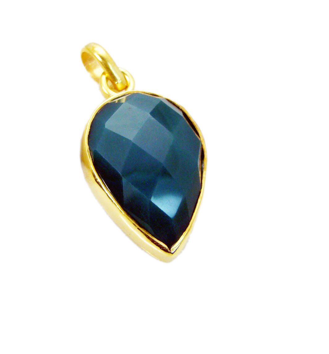 excellent Green Onyx Gold Plated Green Pendant Fashion generally US